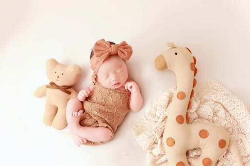 安陆宝宝发型女绑扎方法